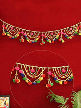 Pack Of 2 Pcs Handmade Door Bandarwal, Home Decor, Indian Toran, Indian Wedding favors, Tea Party Decor, Diwali Gift, Festive Decoration